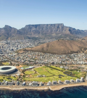 Aerial view of Cape Town, South Africa