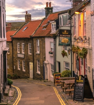 Old English street in York