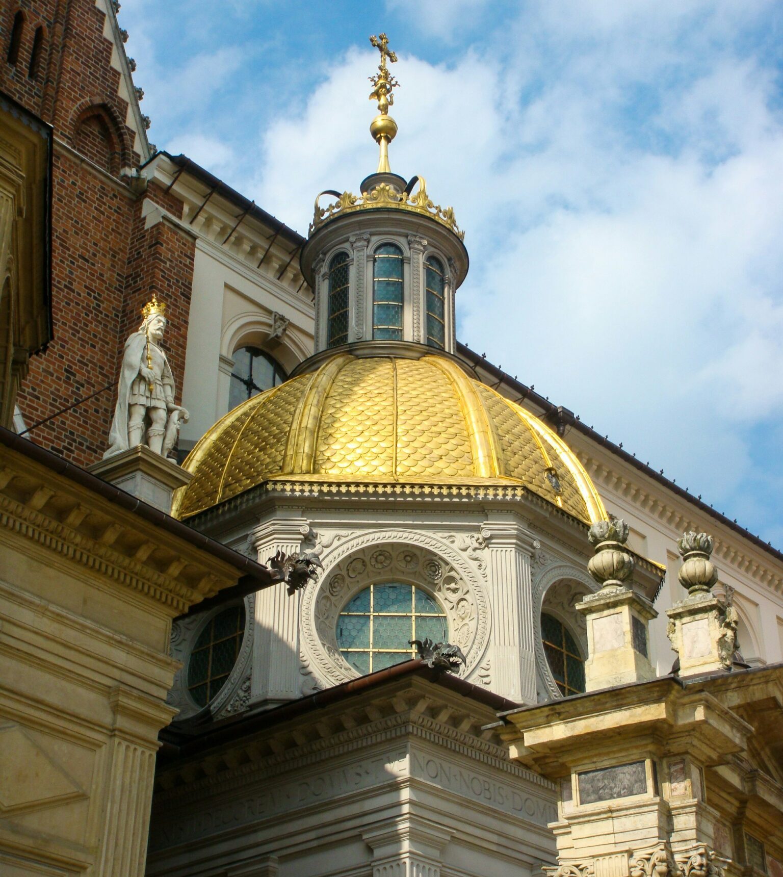 Wavel Cathedral in Krakow Poland