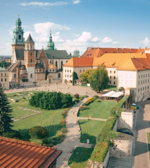 Wawel Castle in Krakow Poland